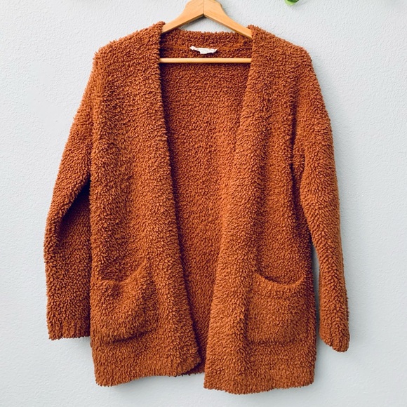 Pink Republic Sweaters - Pink republic fuzzy cardigan